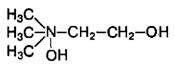 Химическая формула Витамина В4 - холин
