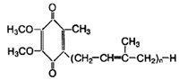 Химическая формула убихинона - кофермент Q